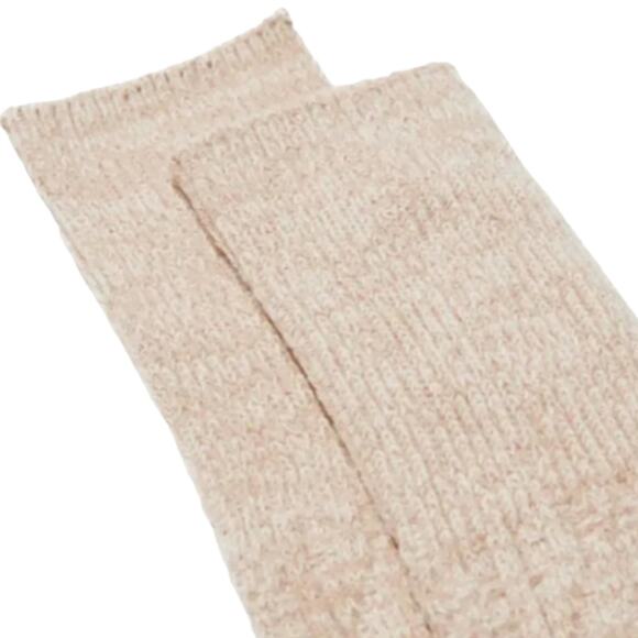 Pudus New oatmeal cable knit above knee sweater socks size 6-9 - Picture 4 of 12